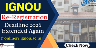 IGNOU Re-registration Deadline Extended Again for January Session 2026; Apply by February 15